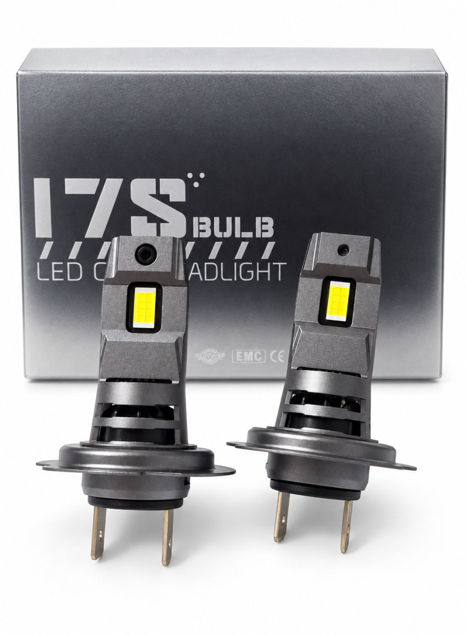 Set de 2 becuri LED H7 , 6000K , 4000LM , 17S-IP68