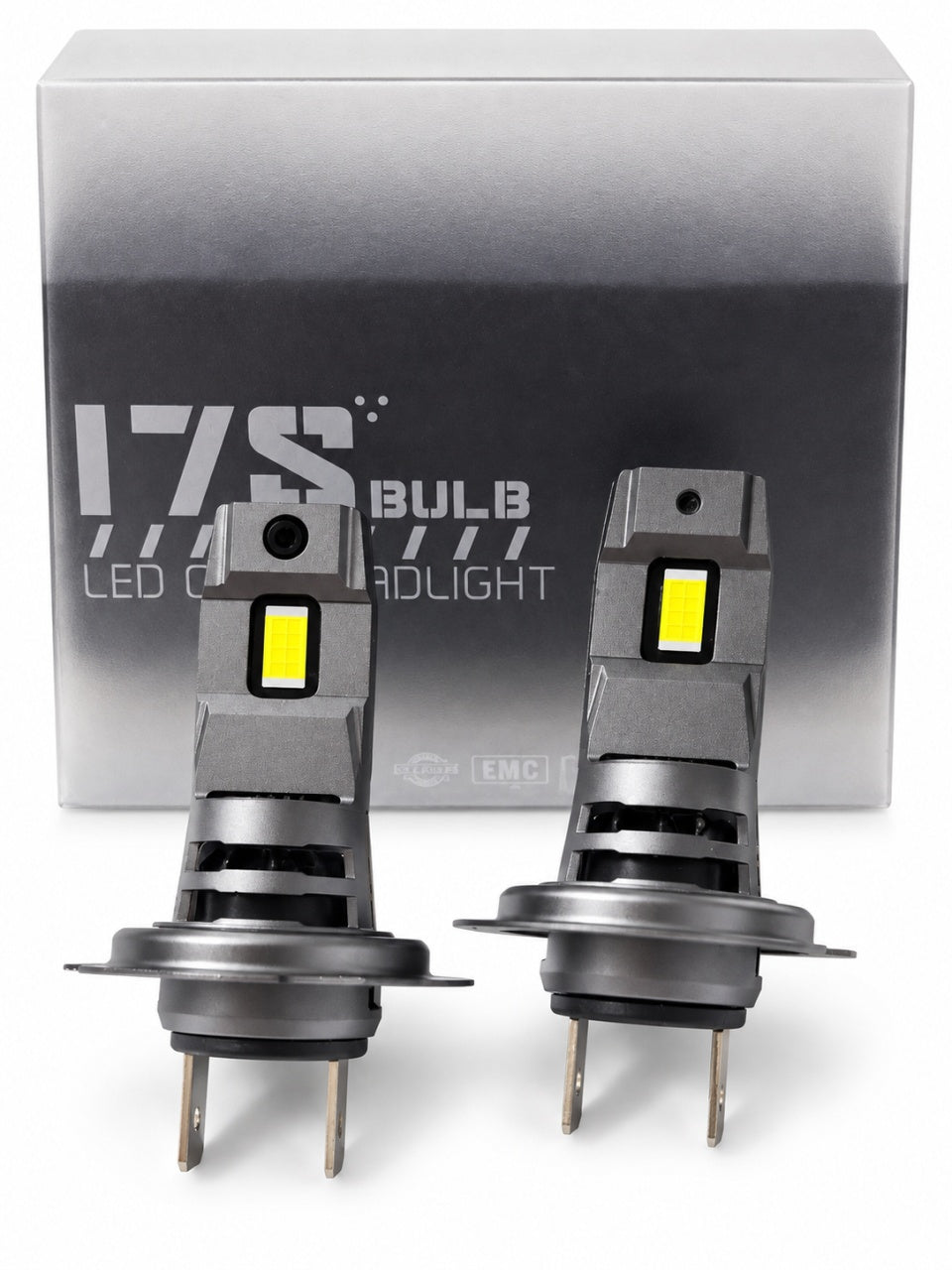 Set de 2 becuri LED H7 , 6000K , 4000LM , 17S-IP68
