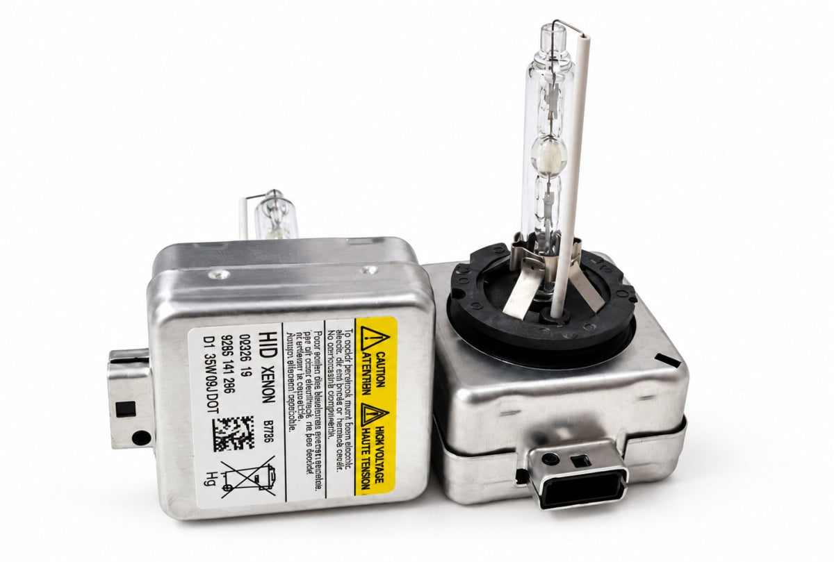 Set de 2 Becuri Xenon D1S Premium lumina alb rece 6000K ,bixenon ATA-85415C1