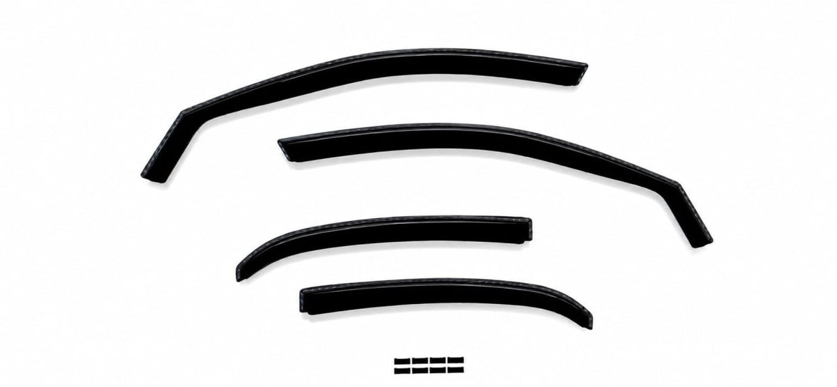Set Paravanturi compatibil A6 C6 2004-2011 Sedan, fata-spate(4Buc) fumuriu transparent