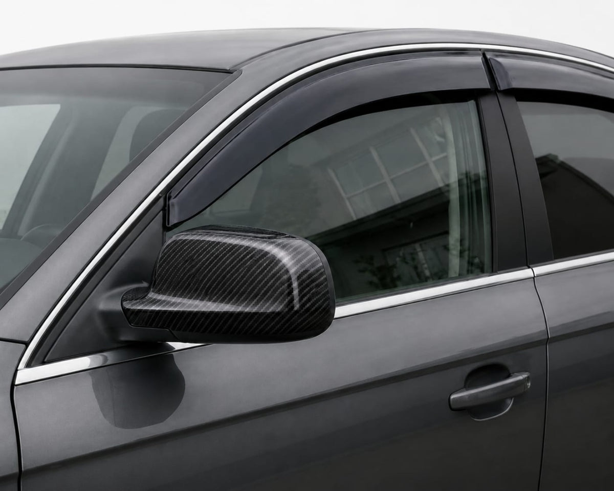 Set Paravanturi compatibil Audi A4 B9 Kombi , fata-spate(4Buc) fumuriu transparent