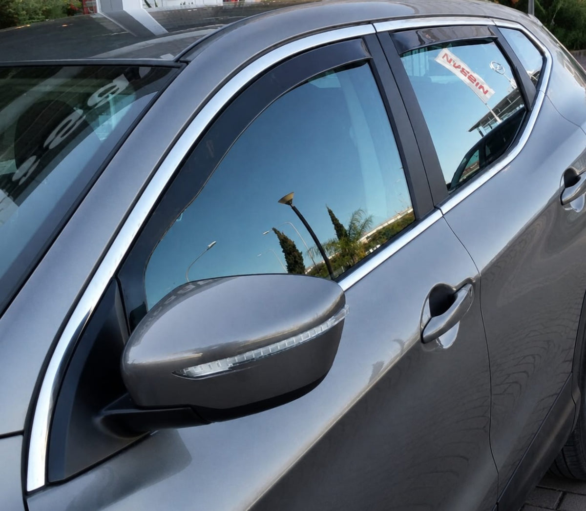 Set Paravanturi Compatibil Opel ASTRA J 2009-2015 fumuriu transparent