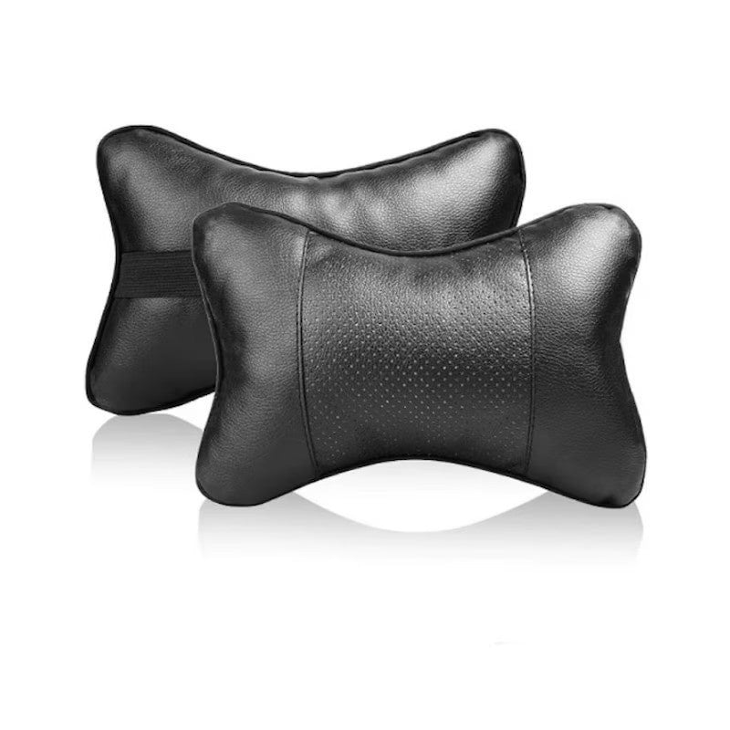 Set perne tetiera piele Ecologica Negru/Gri
