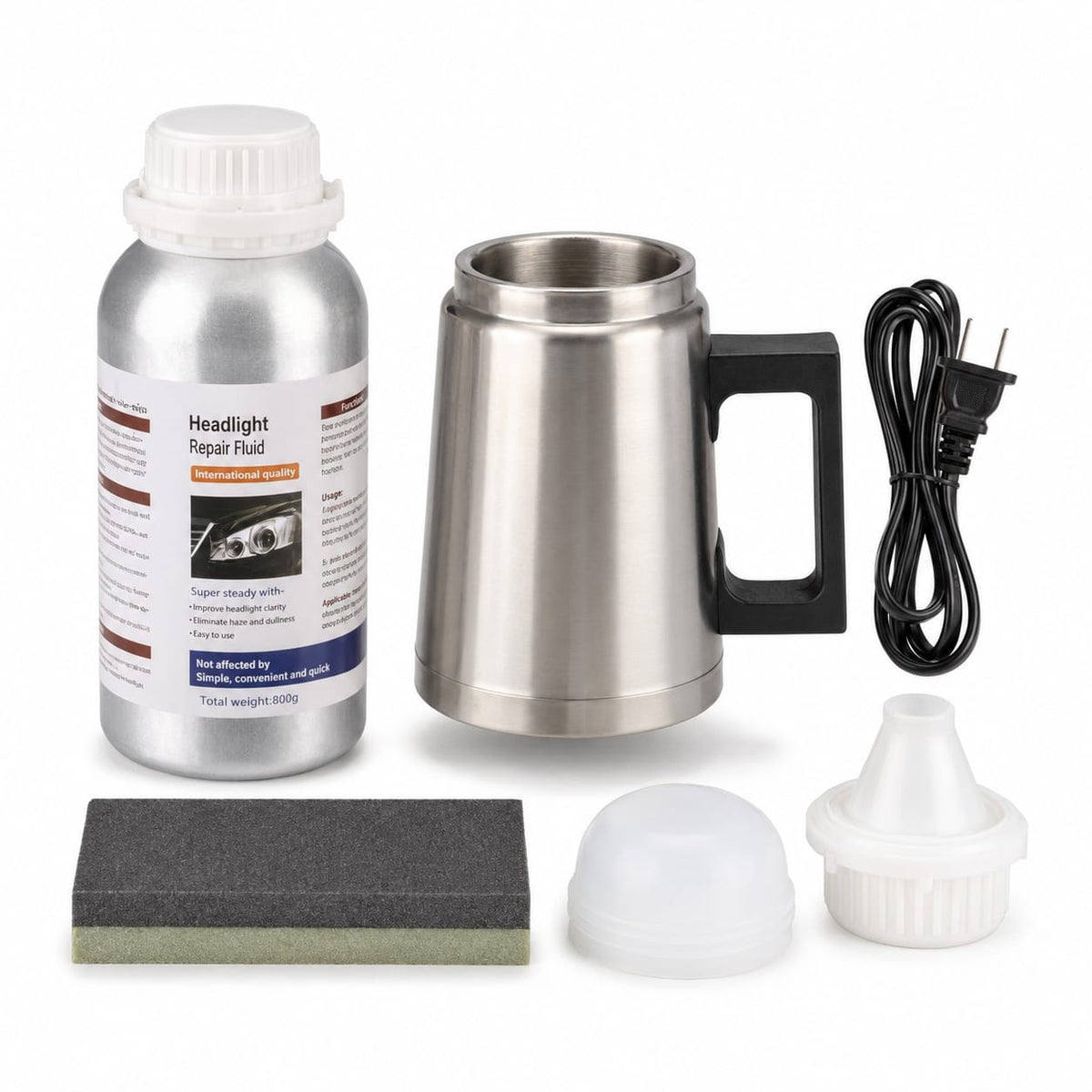 SET POLIMER PENTRU RESTAURARE FARURI CU LICHID 800 ml