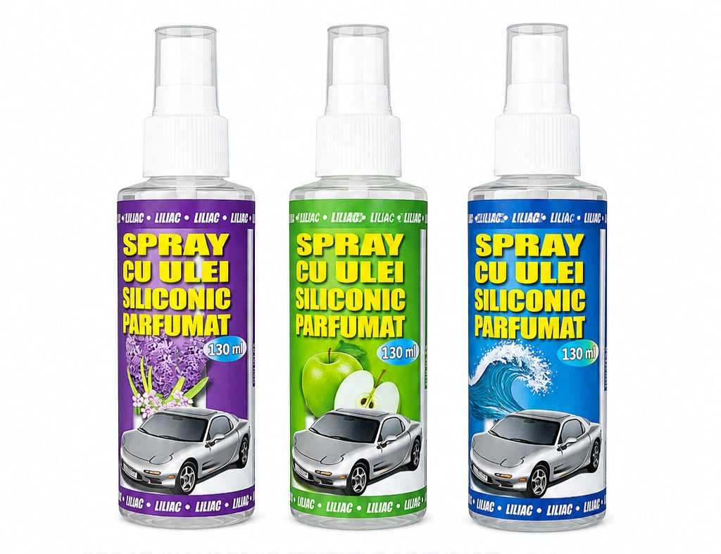 Spray cu ulei siliconic parfumat - 130 ml