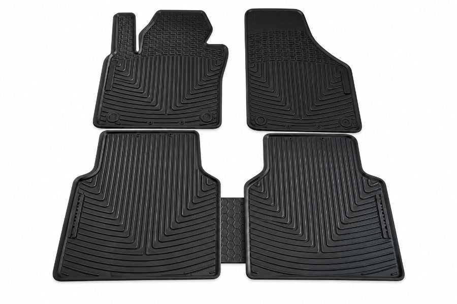 Covorase Cauciuc Compatibile cu  TIGUAN I 2007 - 2015  / VW PASSAT B6 2005 - 2010,  B7 2010 - 2014 ,  B7 Alltrack 2011 - 2014 , CC 2008-2016 , JETTA VI 2010 - 2018