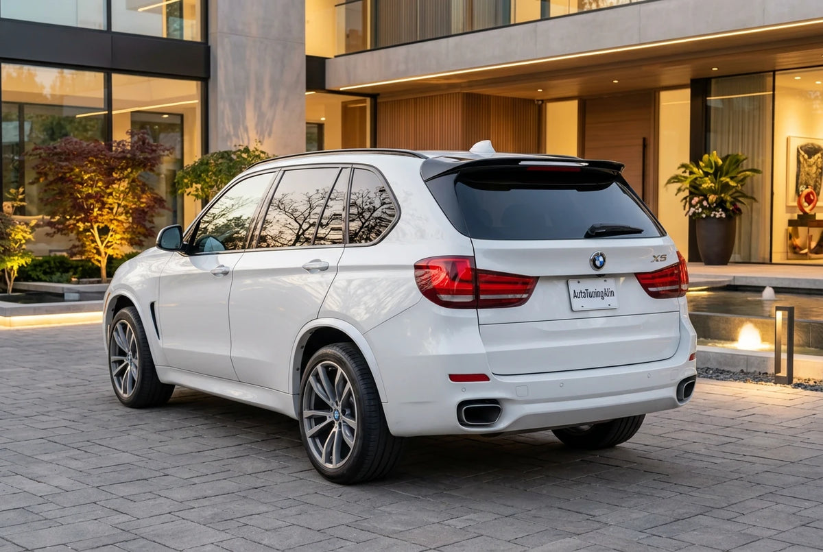 Eleron Luneta Portbagaj compatibil cu BMW X5 F15 2013-2017, culoare negru lucios